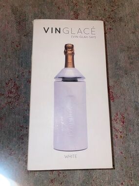 White Insulated Wine & Champagne Cooler